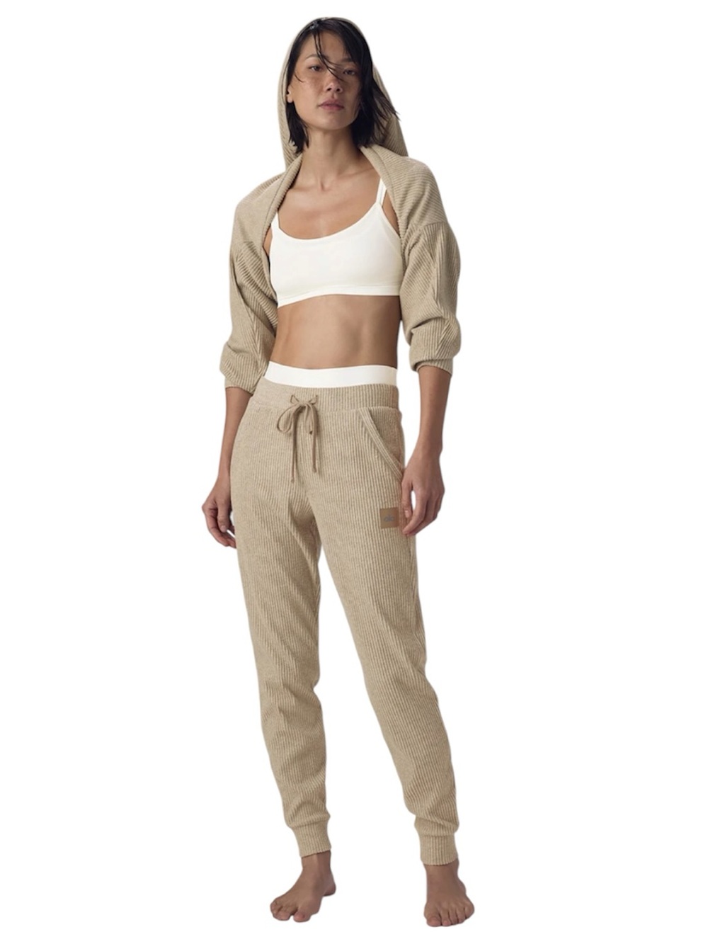 ALO Yoga Muse Sweatpant in Gravel Heather